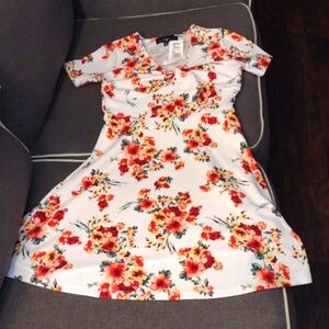 Girls Derek heart floral dress size S